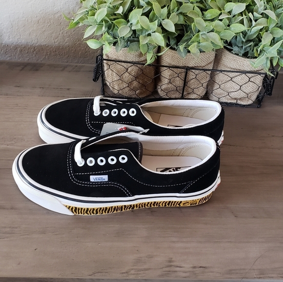 Vans Era 95 Cheetah Print Sole Trainers Sneaker Anaheim NEW - Picture 5 of 10